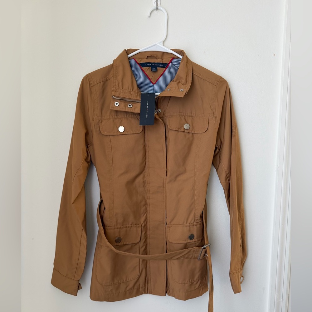 Tommy Hilfiger Men's Camel Shirt Jacket